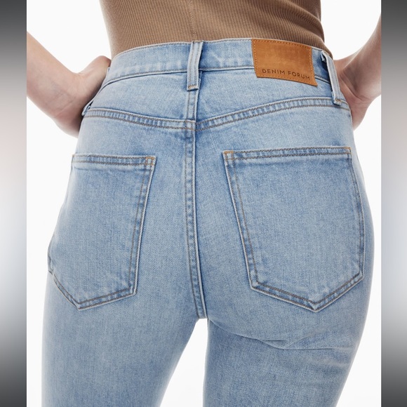 DENIM FORUM | Aritzia Yoko Hi Rise Slim | 27W/30L - Picture 3 of 12